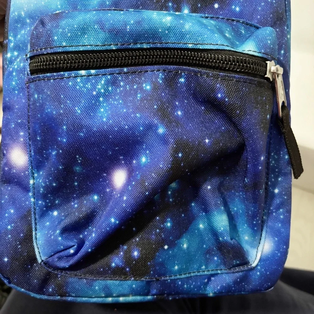 Jansport Big Break Galaxy Blue Kids Insulated Lunch Bag NWT‎